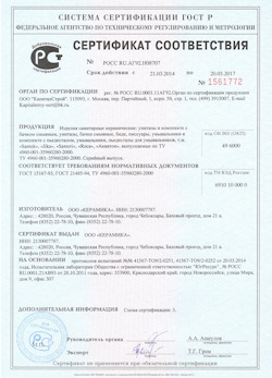 15.02.2025 Люберцы - Изделия санитарные керамические